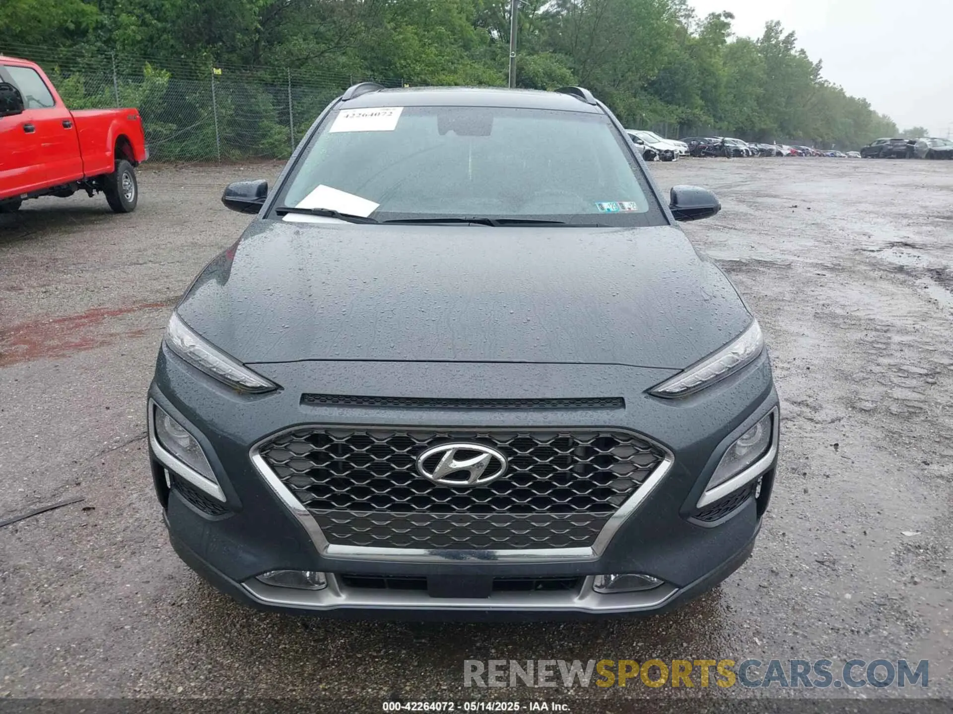 13 fotografías del automóvil dañado KM8K5CA57MU700873 HYUNDAI KONA 2021