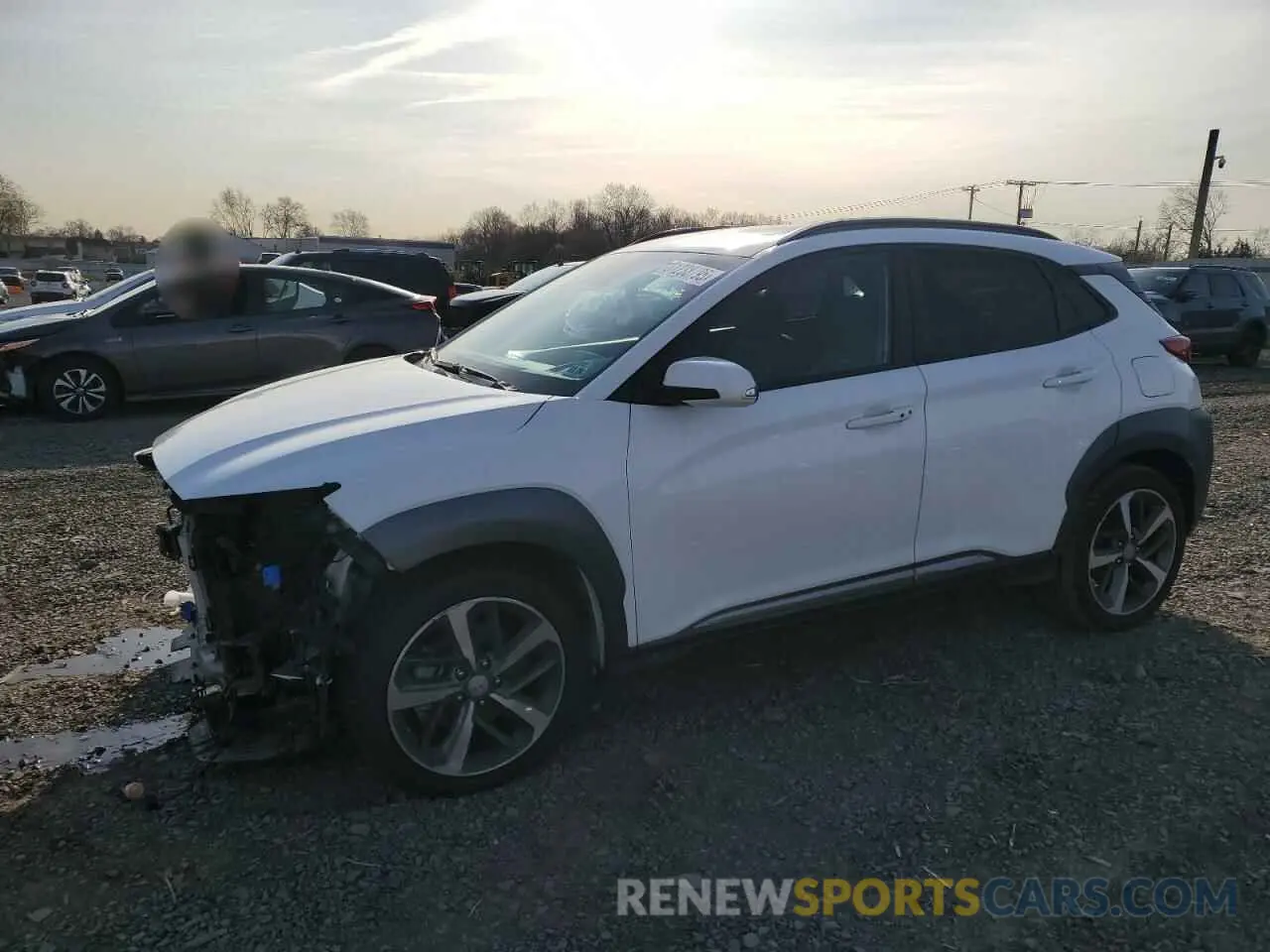1 fotografías del automóvil dañado KM8K5CA57MU743691 HYUNDAI KONA 2021