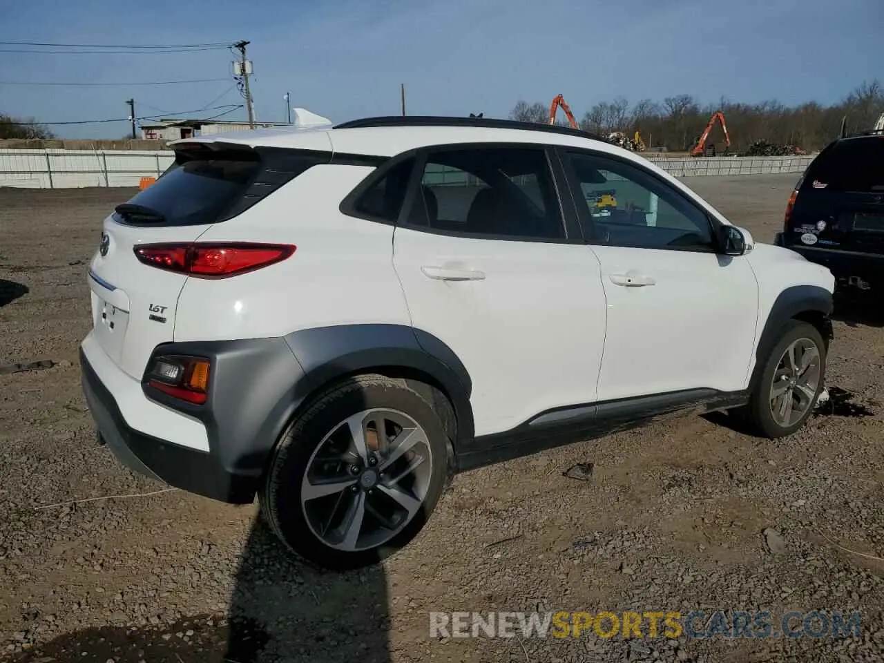3 fotografías del automóvil dañado KM8K5CA57MU743691 HYUNDAI KONA 2021