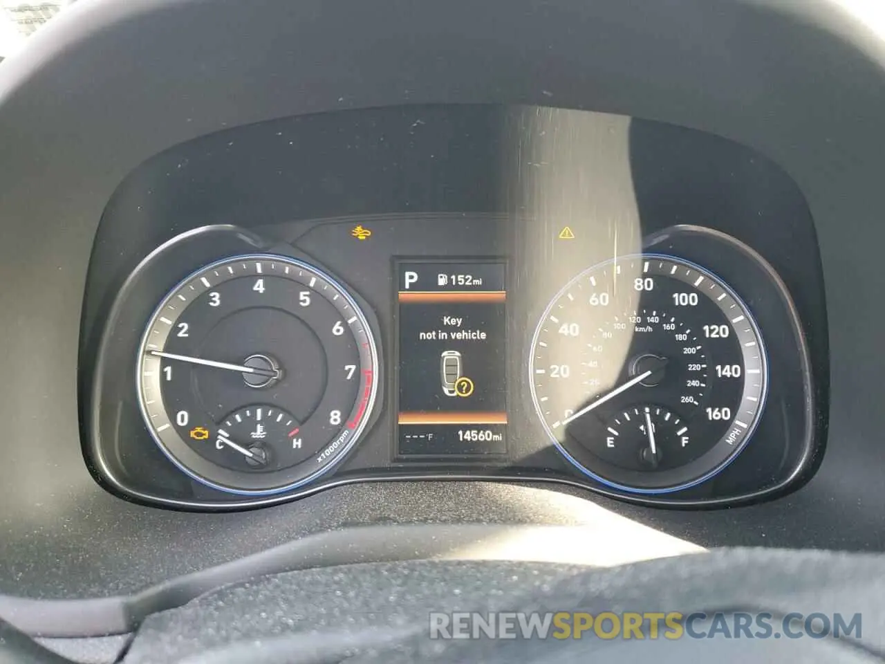 9 fotografías del automóvil dañado KM8K5CA57MU743691 HYUNDAI KONA 2021