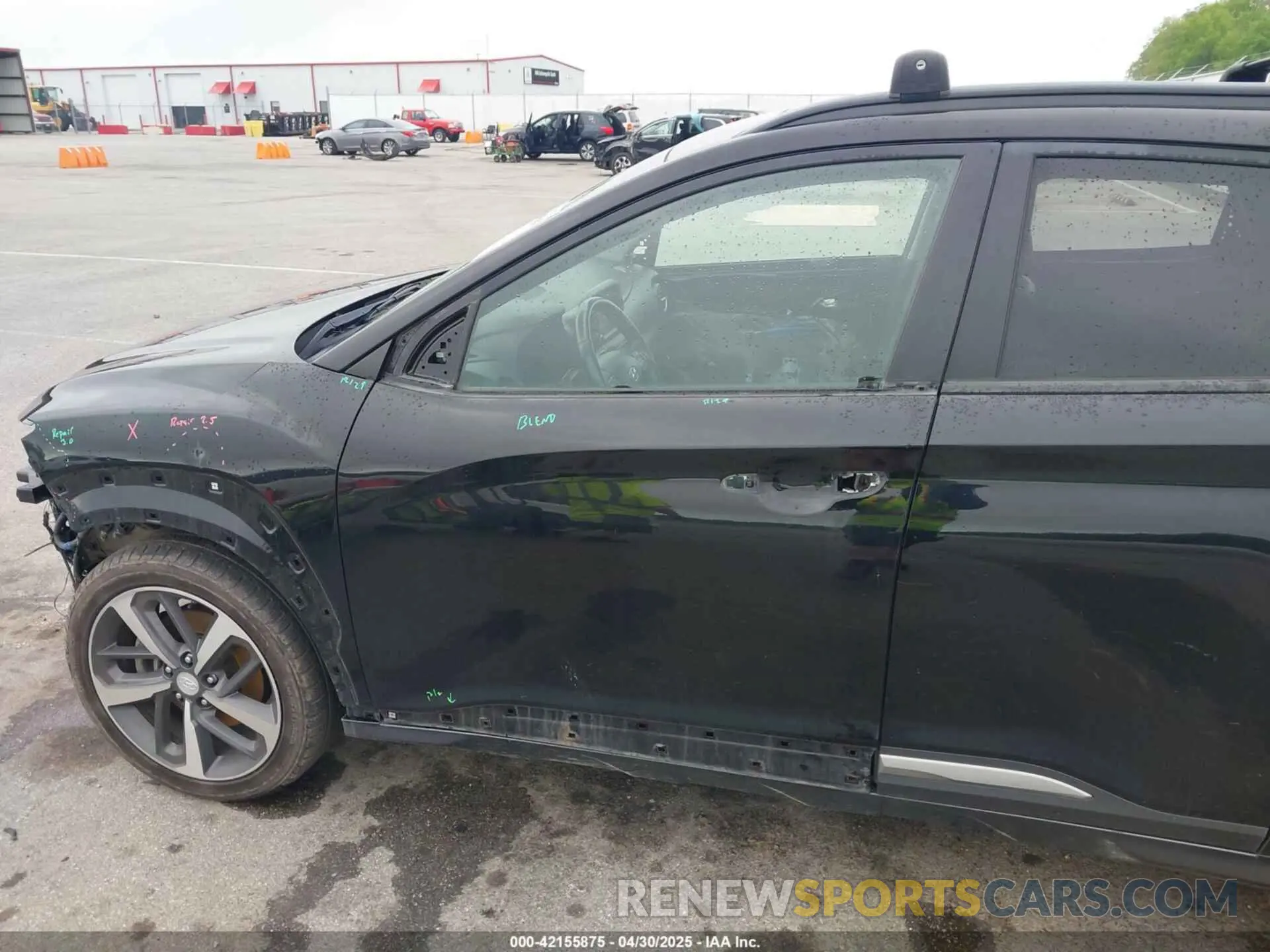 20 fotografías del automóvil dañado KM8K5CA58MU612172 HYUNDAI KONA 2021