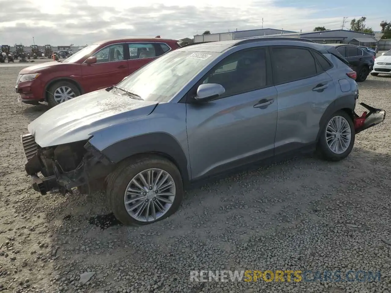 1 fotografías del automóvil dañado KM8K62AA8MU691170 HYUNDAI KONA 2021