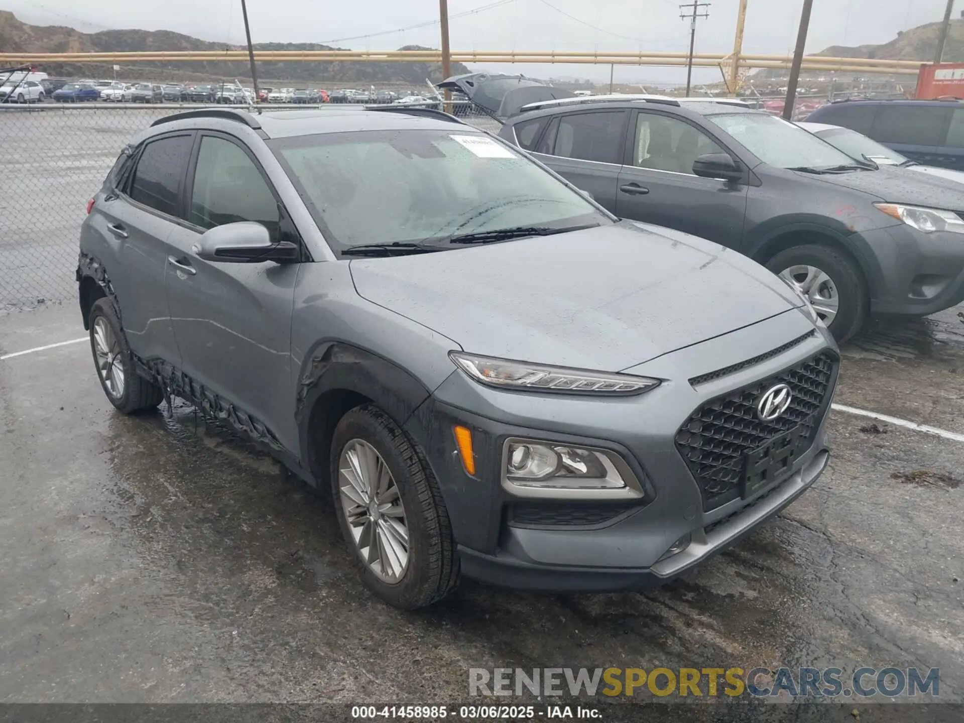 1 fotografías del automóvil dañado KM8K62AA9MU608216 HYUNDAI KONA 2021