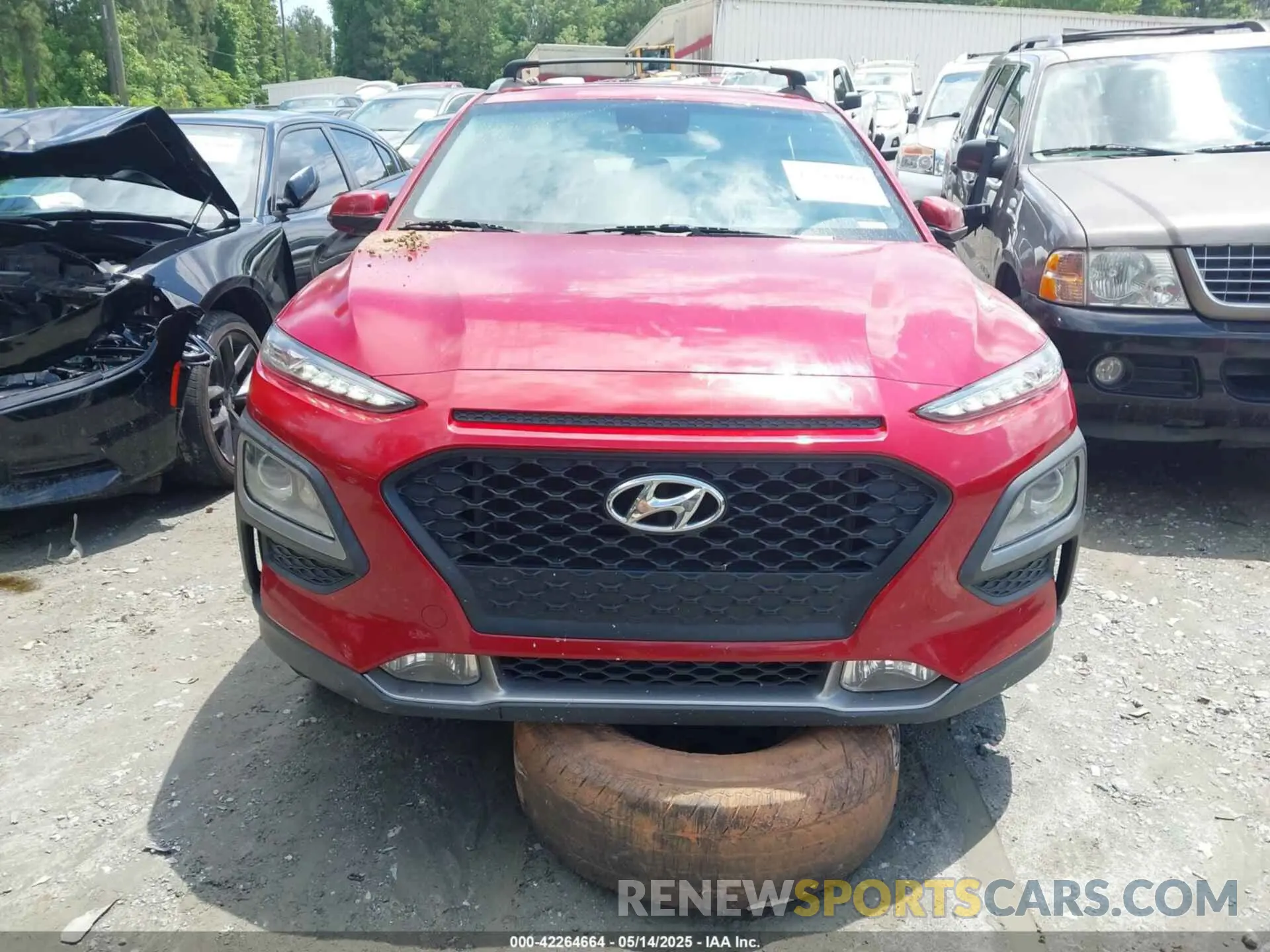 12 fotografías del automóvil dañado KM8K62AAXMU613795 HYUNDAI KONA 2021