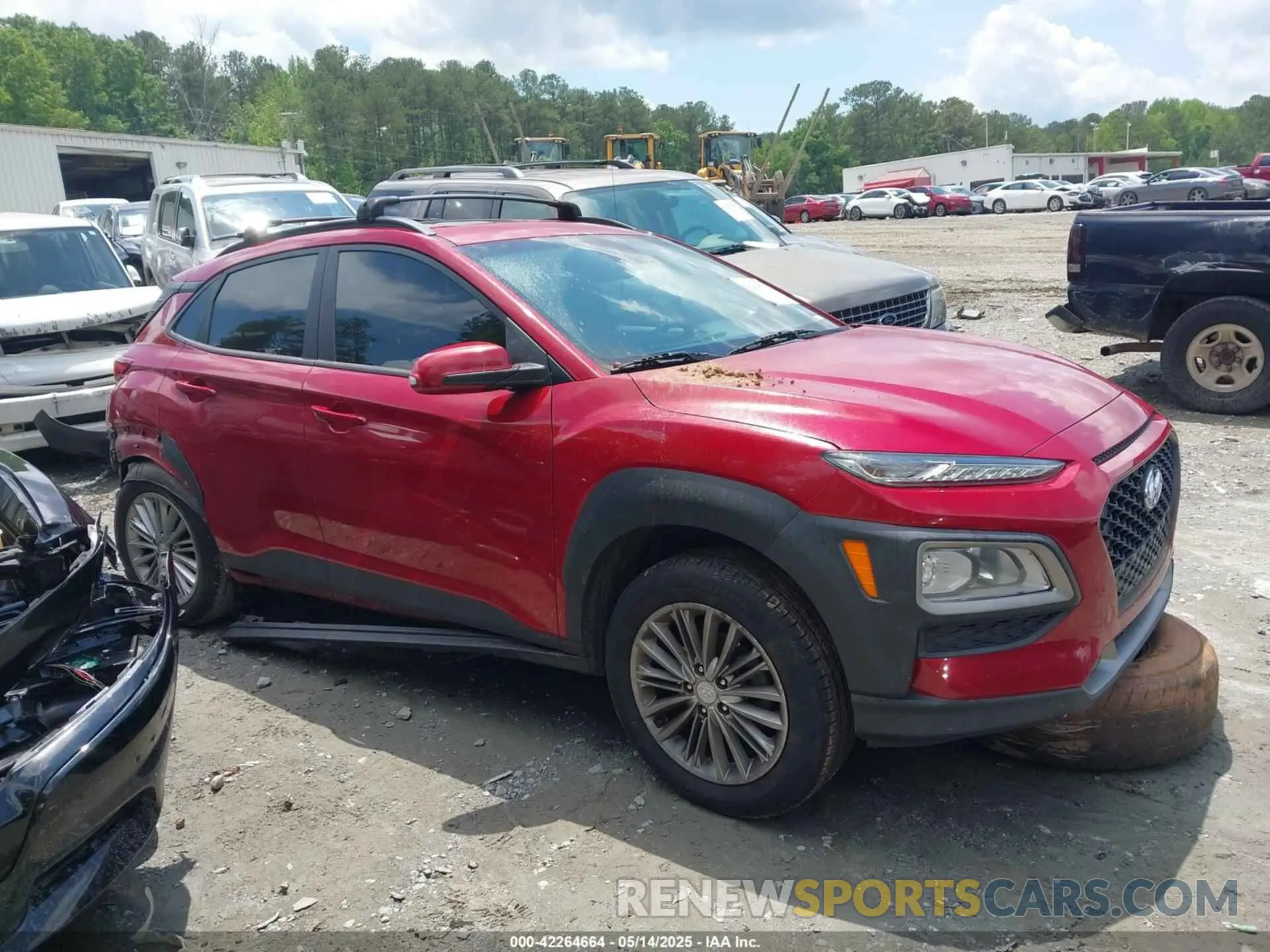 13 fotografías del automóvil dañado KM8K62AAXMU613795 HYUNDAI KONA 2021