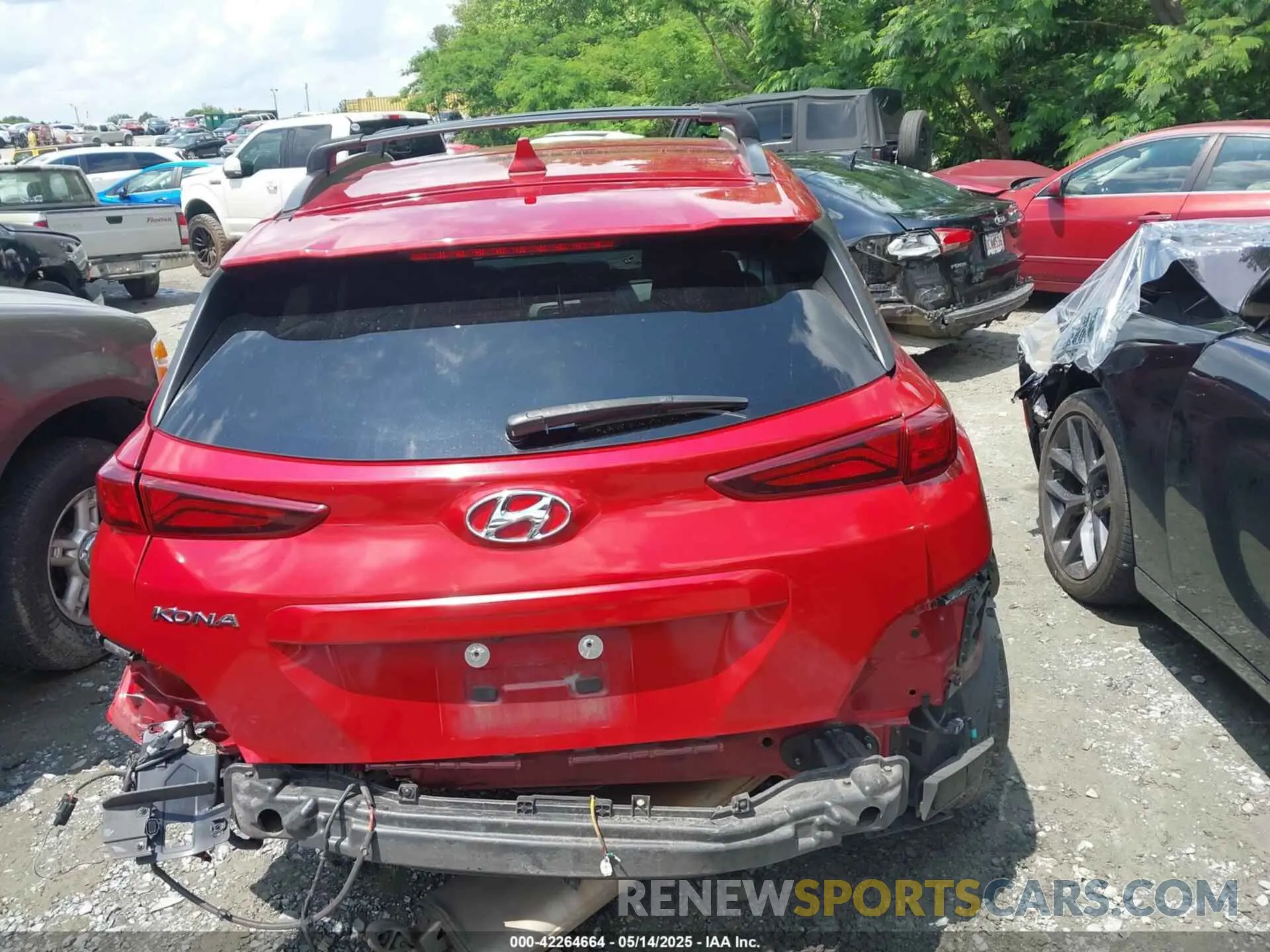 16 fotografías del automóvil dañado KM8K62AAXMU613795 HYUNDAI KONA 2021