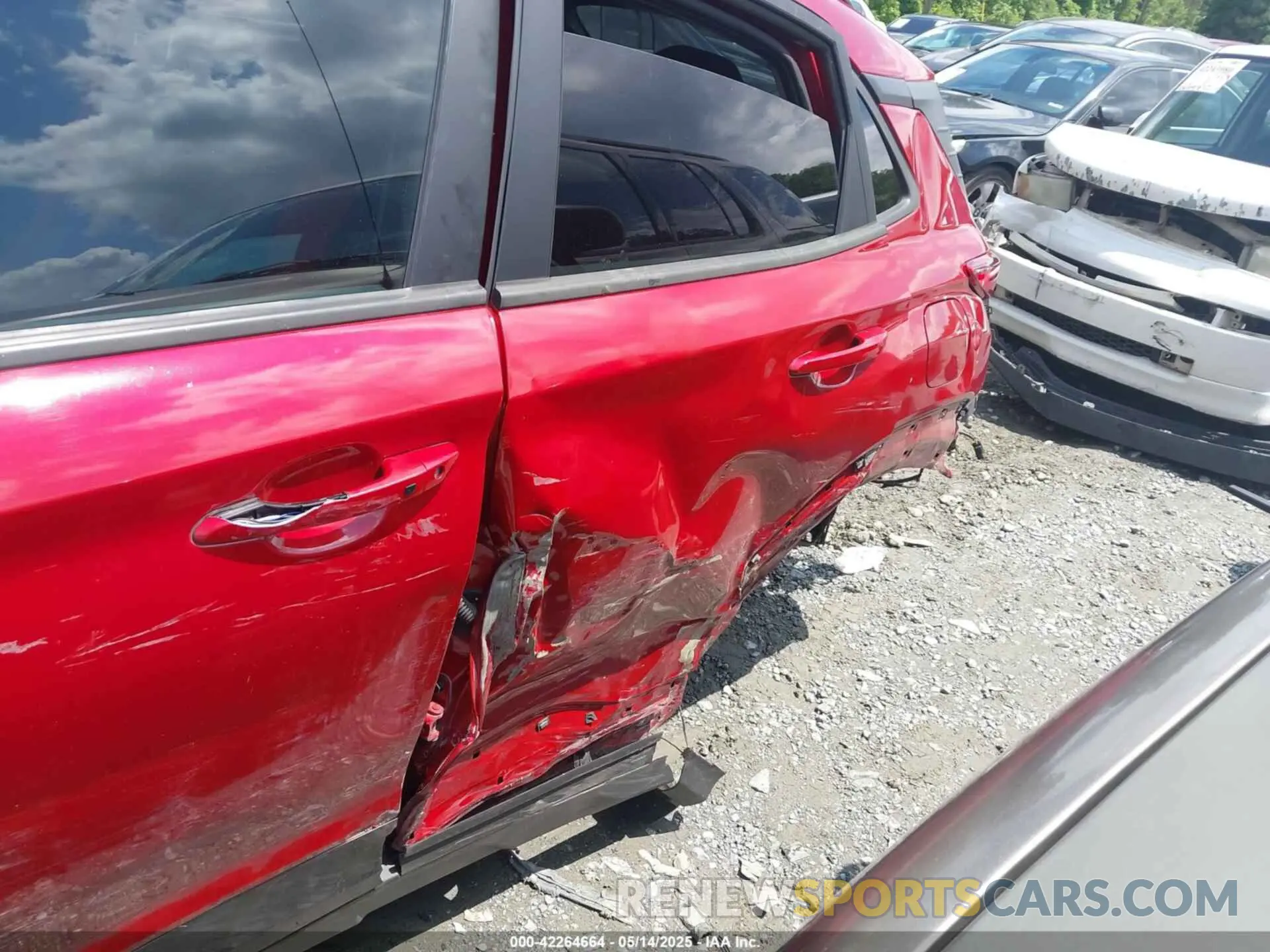 6 fotografías del automóvil dañado KM8K62AAXMU613795 HYUNDAI KONA 2021