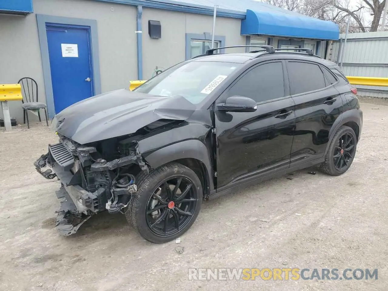 1 fotografías del automóvil dañado KM8K63A52MU691450 HYUNDAI KONA 2021