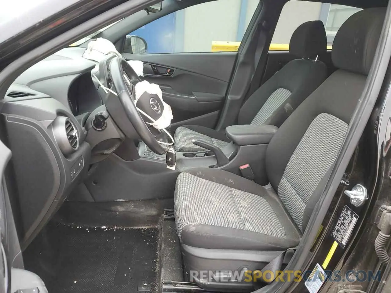 7 fotografías del automóvil dañado KM8K63A52MU691450 HYUNDAI KONA 2021
