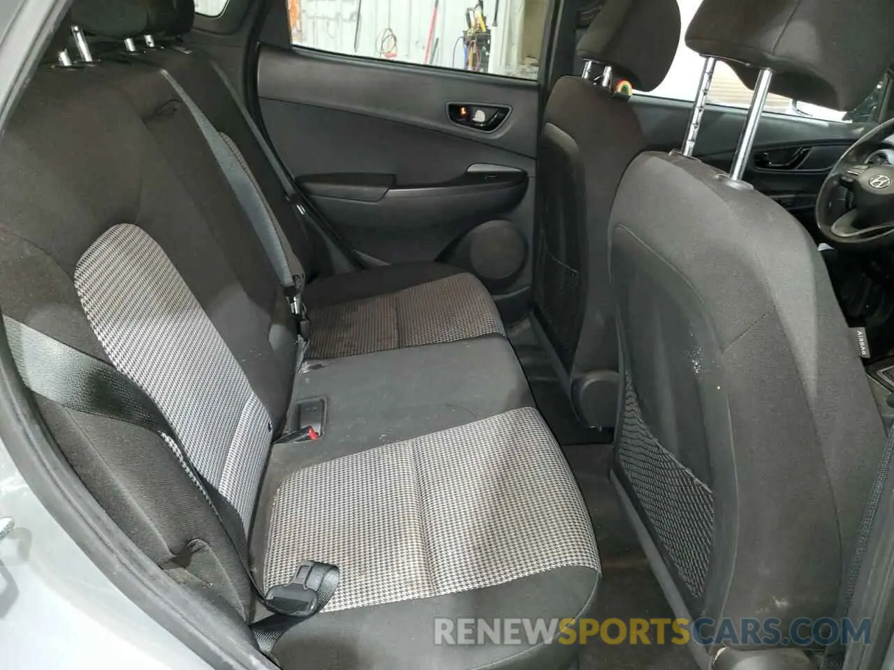 10 fotografías del automóvil dañado KM8K6CA57MU734681 HYUNDAI KONA 2021