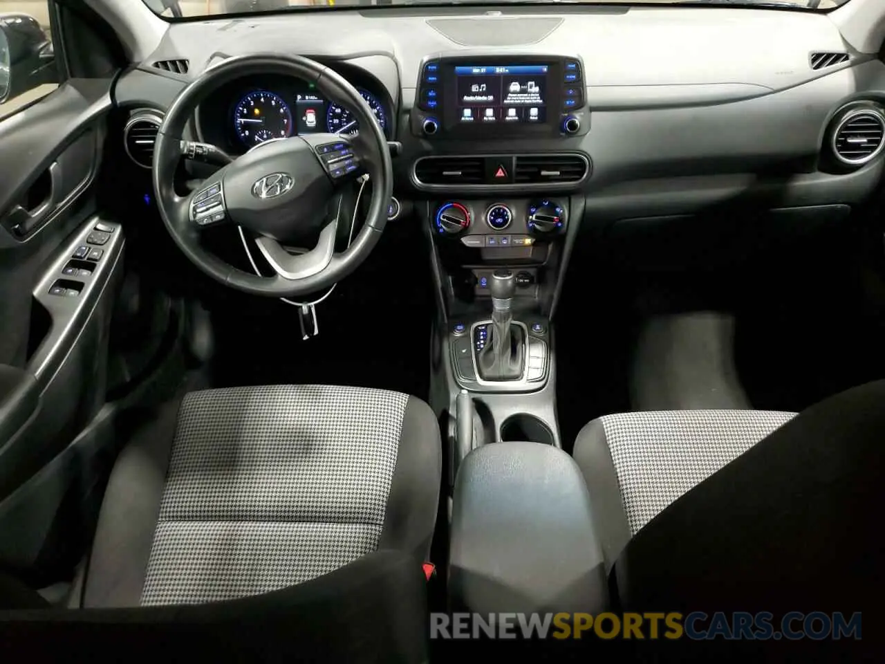 8 fotografías del automóvil dañado KM8K6CAA9MU704921 HYUNDAI KONA 2021