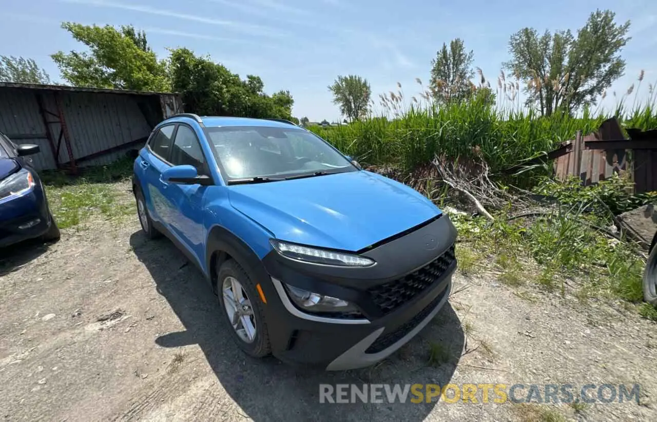 1 fotografías del automóvil dañado KM8K12AB8NU846180 HYUNDAI KONA 2022