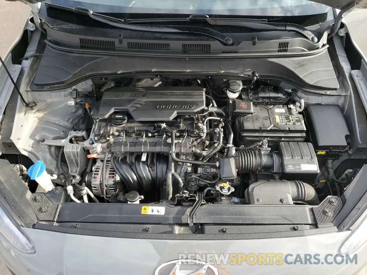 12 fotografías del automóvil dañado KM8K1CAB1NU894934 HYUNDAI KONA 2022