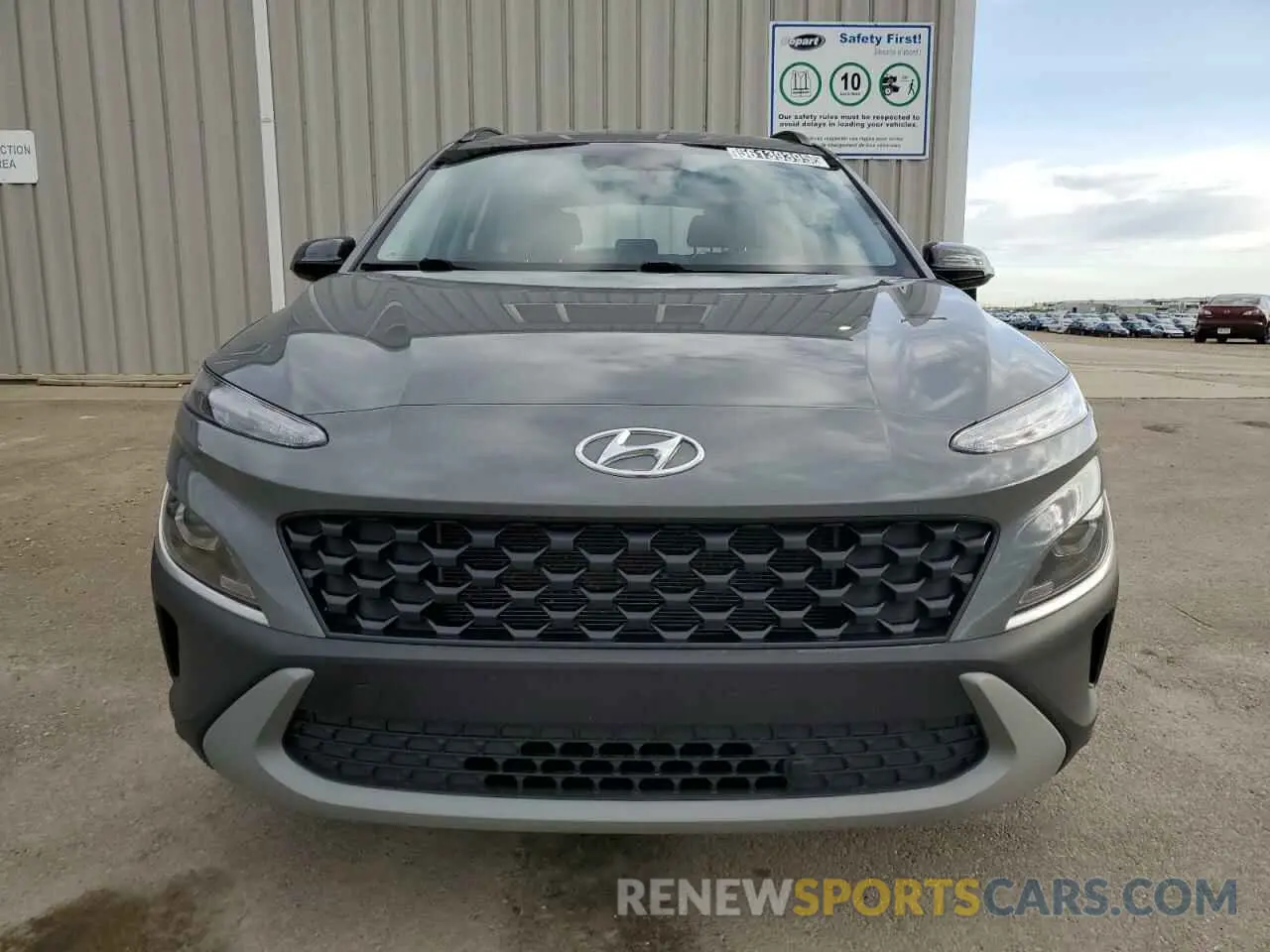 5 fotografías del automóvil dañado KM8K1CAB1NU894934 HYUNDAI KONA 2022