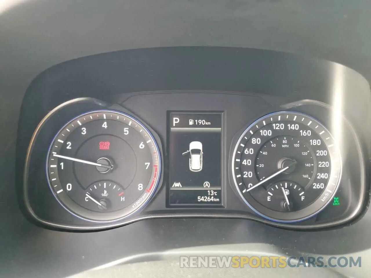 9 fotografías del automóvil dañado KM8K1CAB1NU894934 HYUNDAI KONA 2022