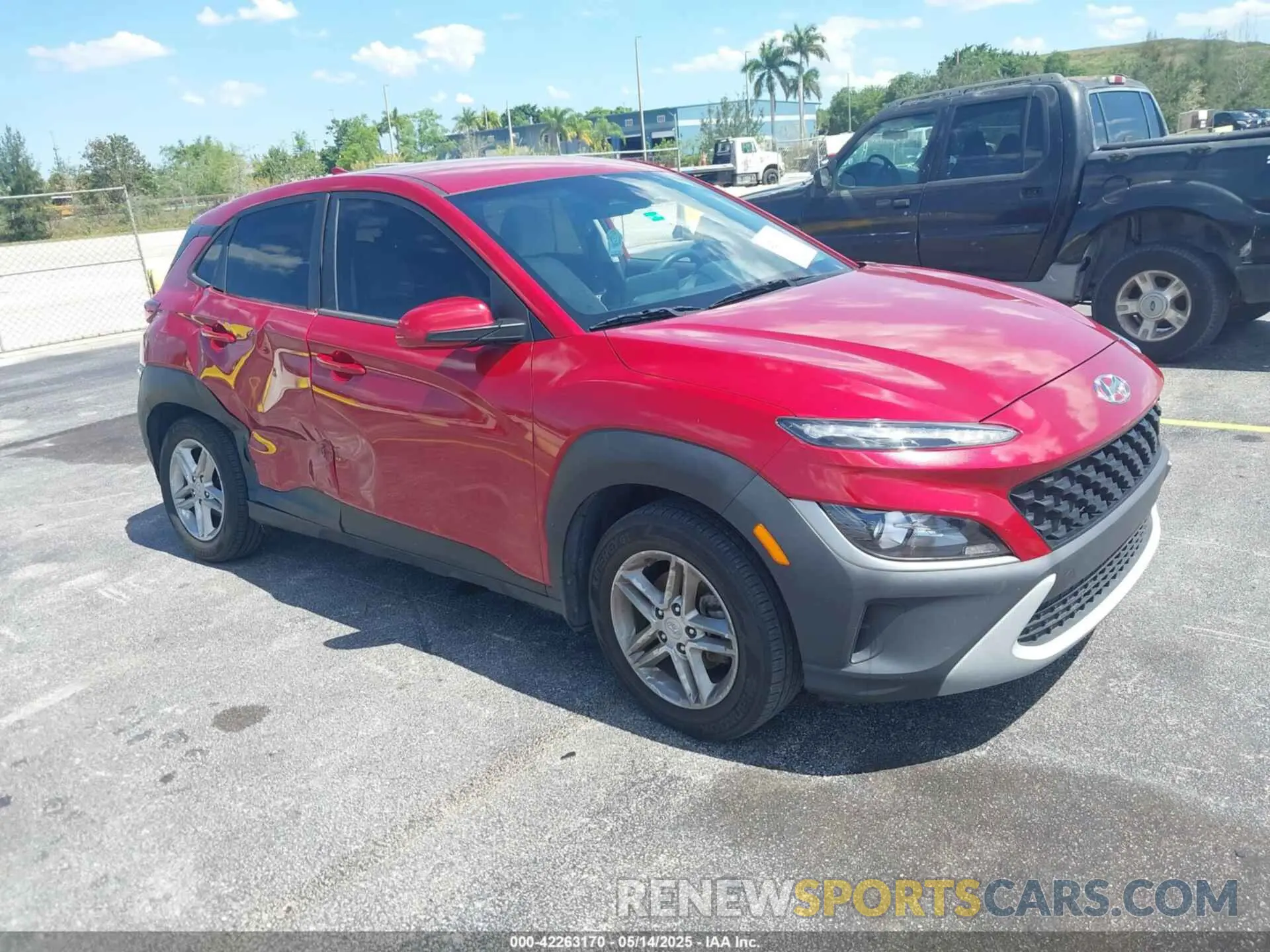 1 fotografías del automóvil dañado KM8K22AB0NU807287 HYUNDAI KONA 2022