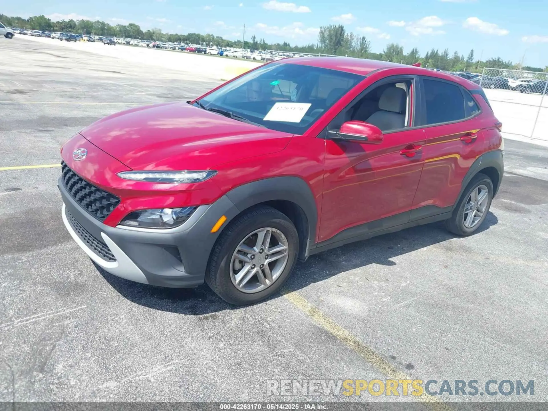 2 fotografías del automóvil dañado KM8K22AB0NU807287 HYUNDAI KONA 2022