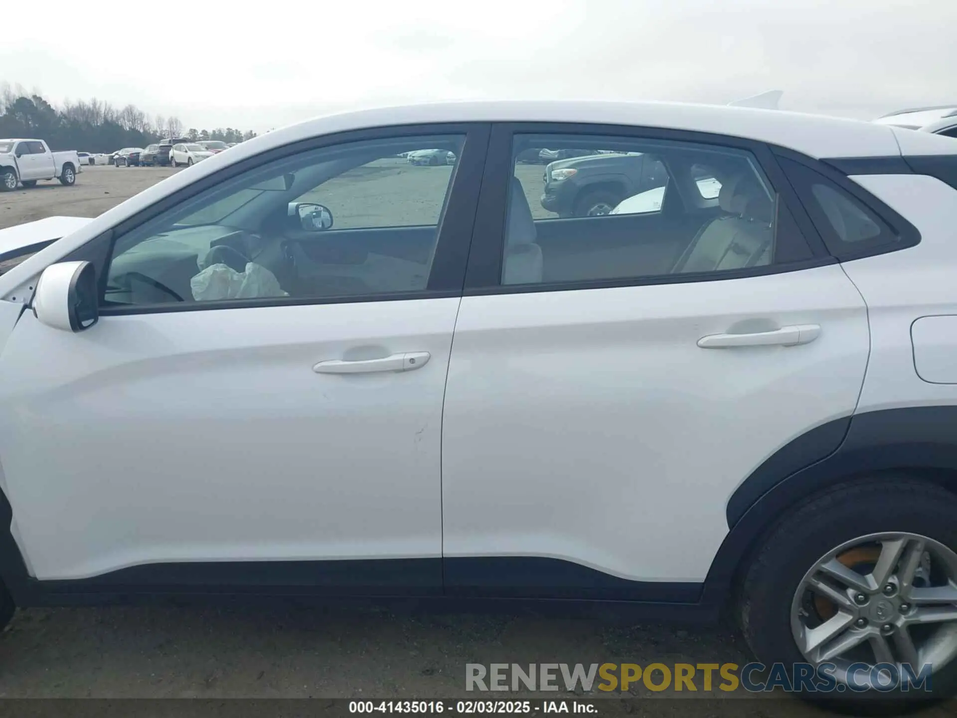 14 fotografías del automóvil dañado KM8K22AB1NU794453 HYUNDAI KONA 2022