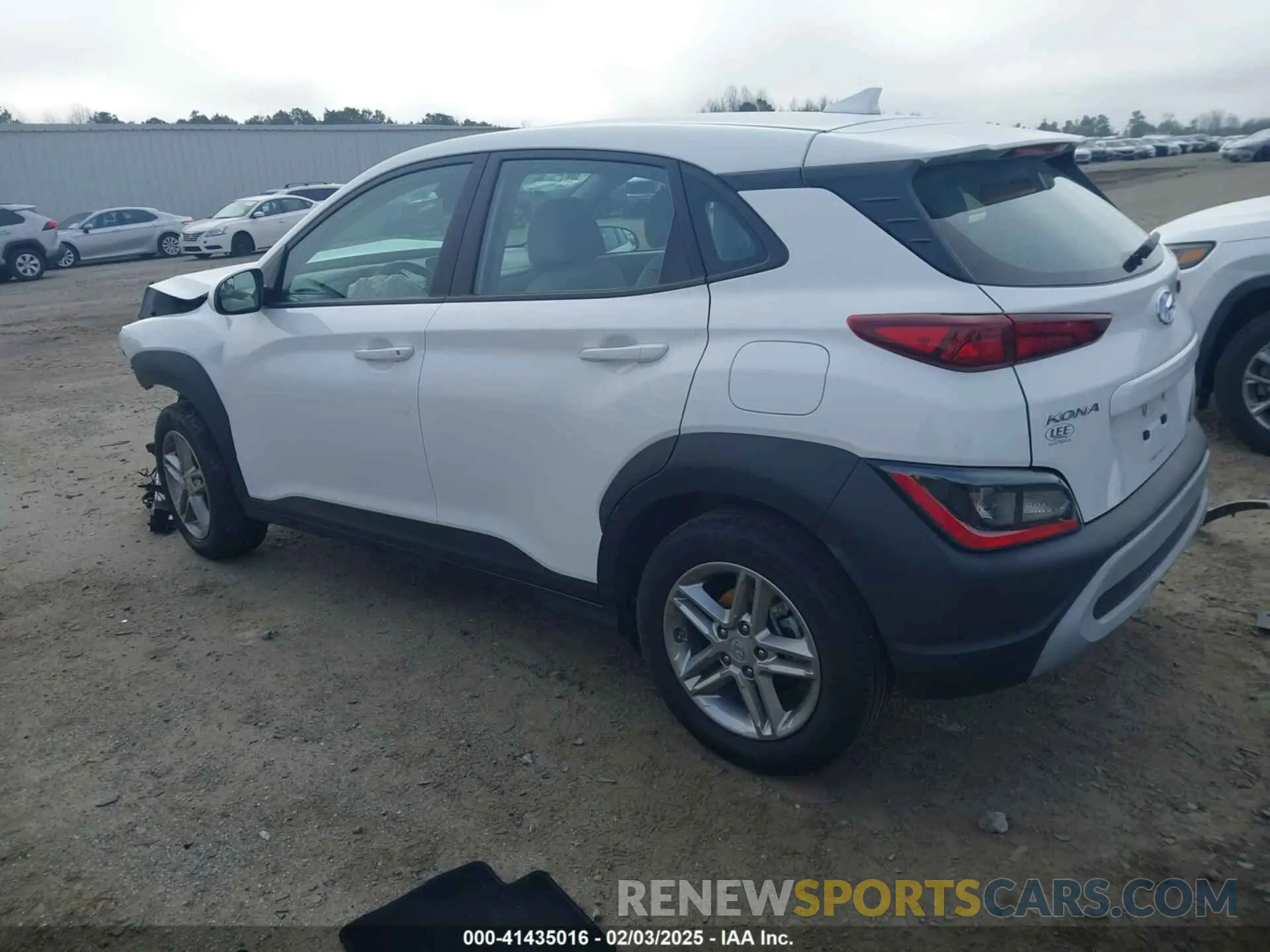 3 fotografías del automóvil dañado KM8K22AB1NU794453 HYUNDAI KONA 2022
