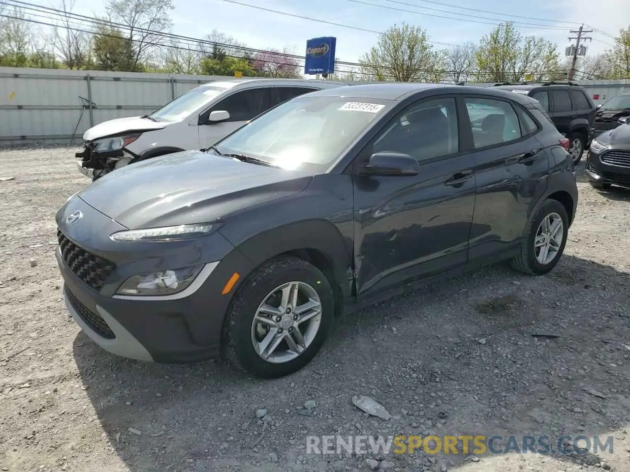 1 fotografías del automóvil dañado KM8K22AB1NU811851 HYUNDAI KONA 2022