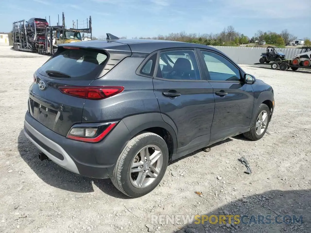 3 fotografías del automóvil dañado KM8K22AB1NU811851 HYUNDAI KONA 2022