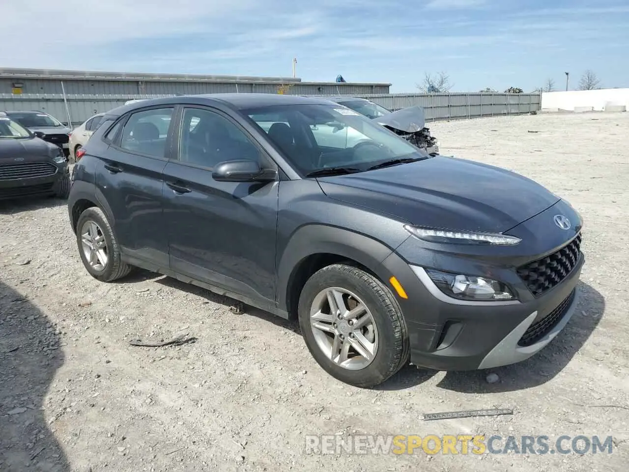 4 fotografías del automóvil dañado KM8K22AB1NU811851 HYUNDAI KONA 2022
