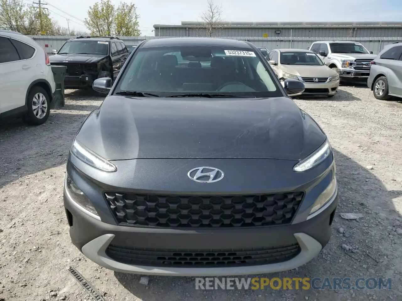5 fotografías del automóvil dañado KM8K22AB1NU811851 HYUNDAI KONA 2022