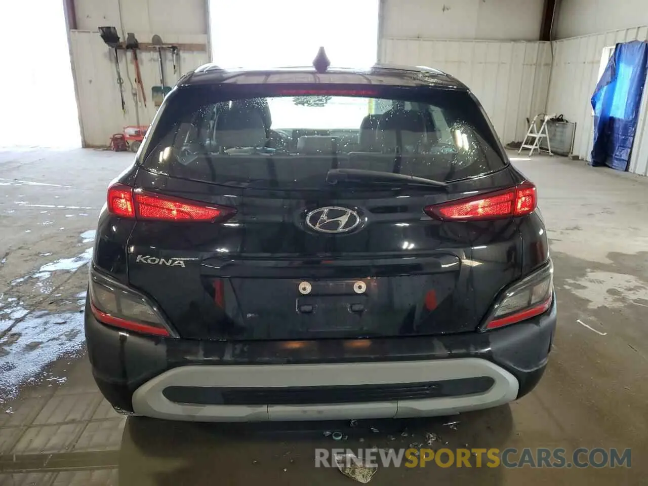 6 fotografías del automóvil dañado KM8K22AB5NU762802 HYUNDAI KONA 2022