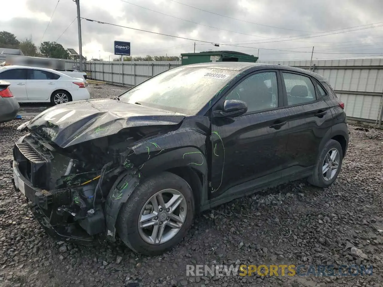 1 fotografías del automóvil dañado KM8K22AB5NU768552 HYUNDAI KONA 2022