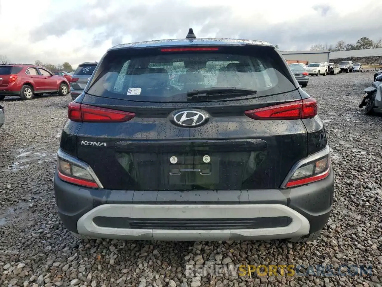 6 fotografías del automóvil dañado KM8K22AB5NU768552 HYUNDAI KONA 2022