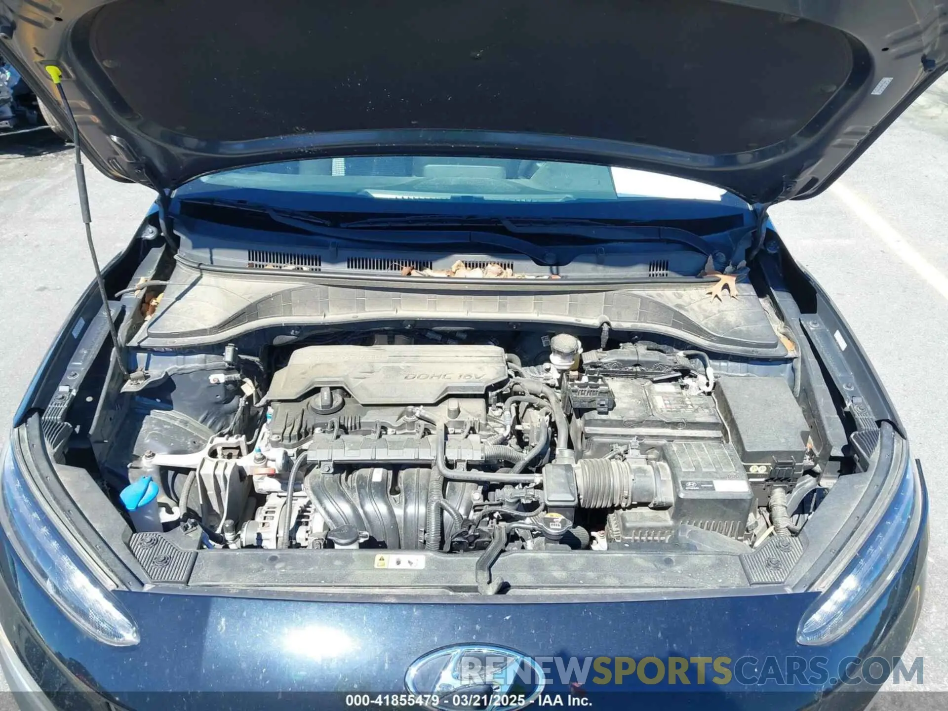 10 fotografías del automóvil dañado KM8K22AB5NU769474 HYUNDAI KONA 2022