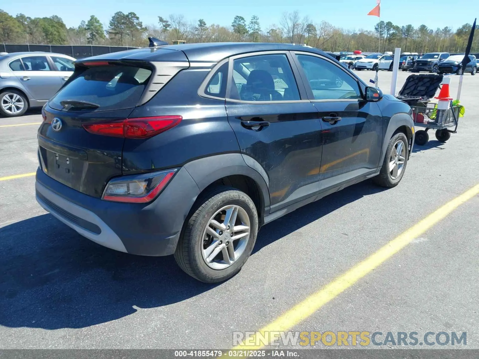 4 fotografías del automóvil dañado KM8K22AB5NU769474 HYUNDAI KONA 2022