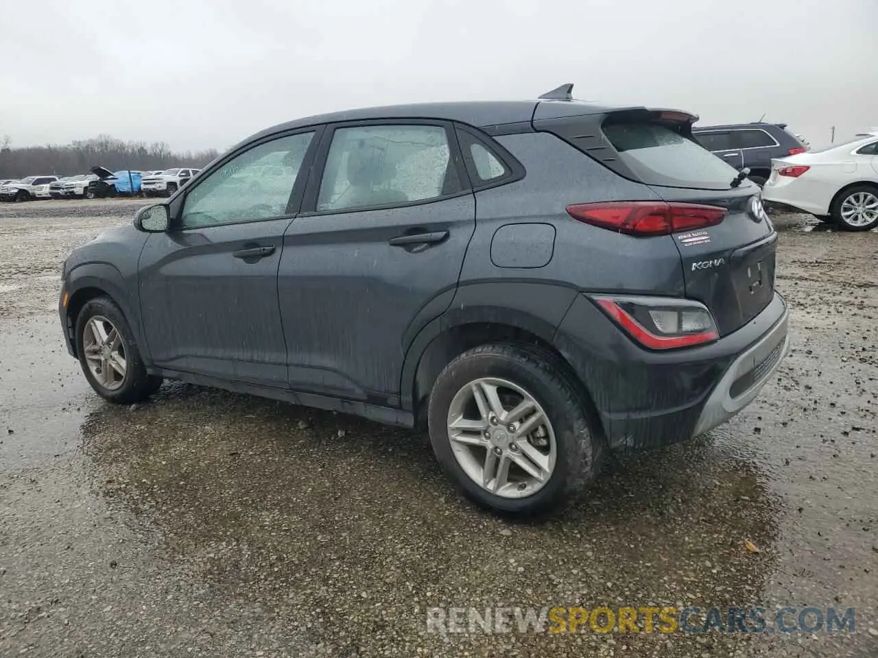 2 fotografías del automóvil dañado KM8K22AB6NU763750 HYUNDAI KONA 2022