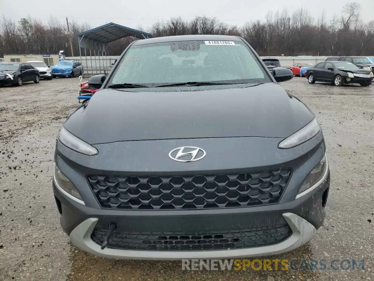 5 fotografías del automóvil dañado KM8K22AB6NU763750 HYUNDAI KONA 2022