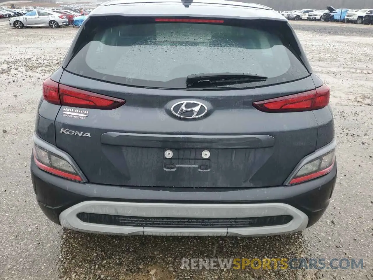 6 fotografías del automóvil dañado KM8K22AB6NU763750 HYUNDAI KONA 2022