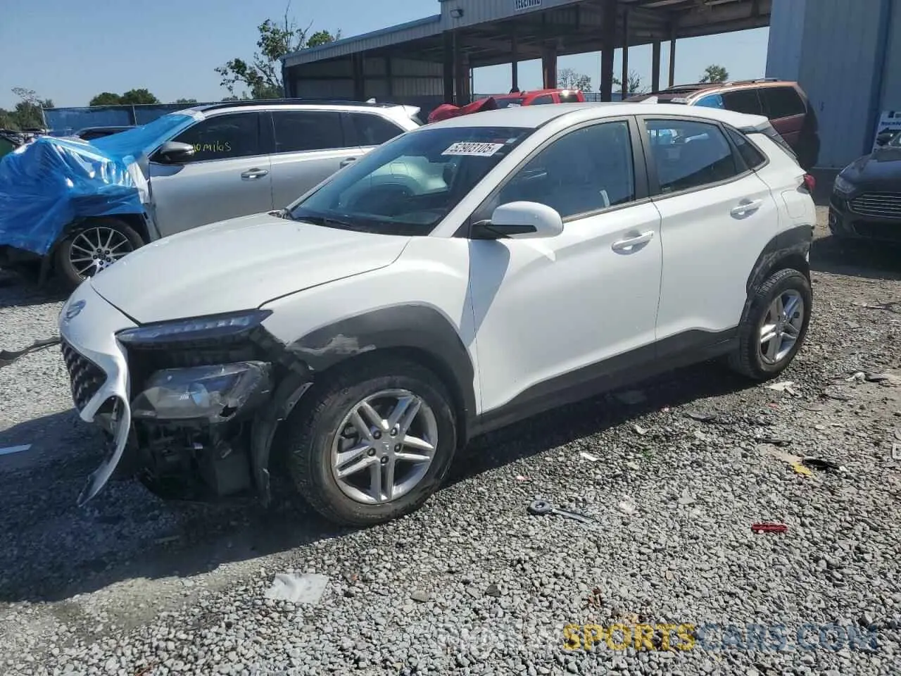 1 fotografías del automóvil dañado KM8K22AB7NU899045 HYUNDAI KONA 2022