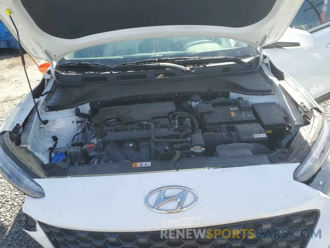 12 fotografías del automóvil dañado KM8K22AB7NU899045 HYUNDAI KONA 2022