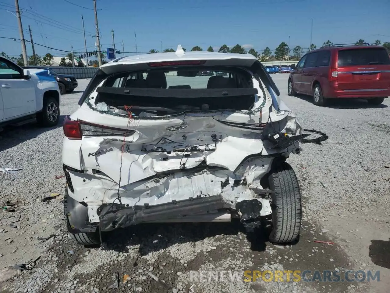 6 fotografías del automóvil dañado KM8K22AB7NU899045 HYUNDAI KONA 2022