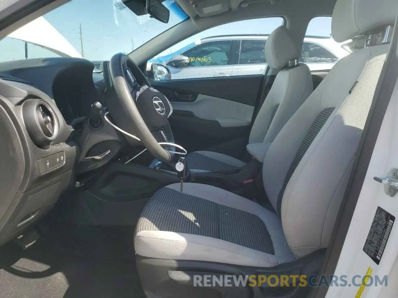 7 fotografías del automóvil dañado KM8K22AB7NU899045 HYUNDAI KONA 2022