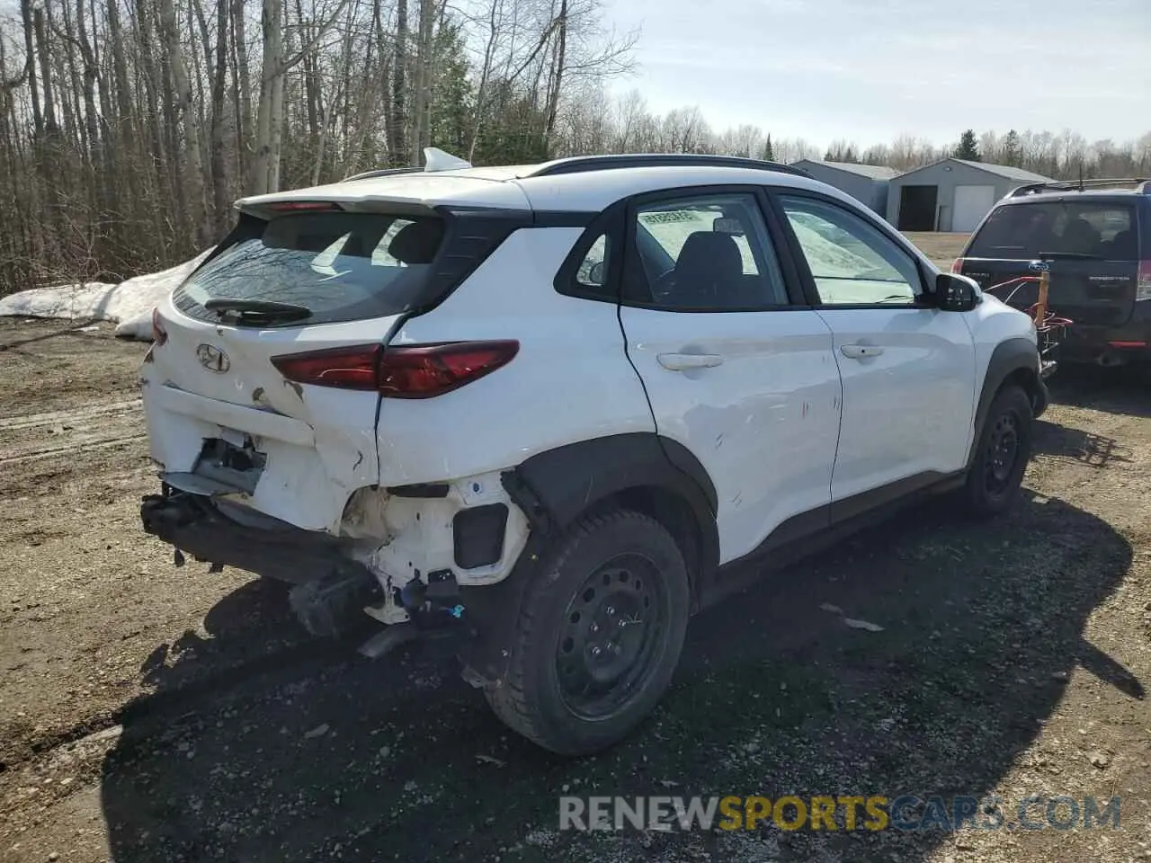3 fotografías del automóvil dañado KM8K22ABXNU781216 HYUNDAI KONA 2022