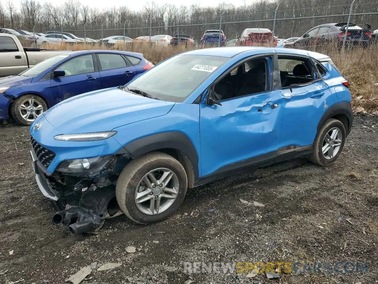 1 fotografías del automóvil dañado KM8K22ABXNU786951 HYUNDAI KONA 2022