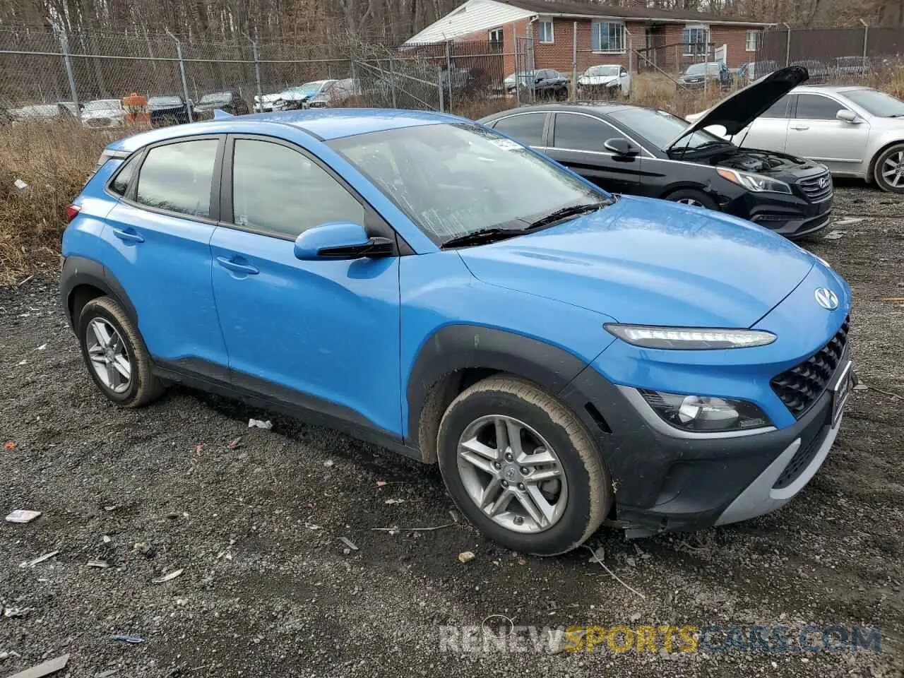 4 fotografías del automóvil dañado KM8K22ABXNU786951 HYUNDAI KONA 2022