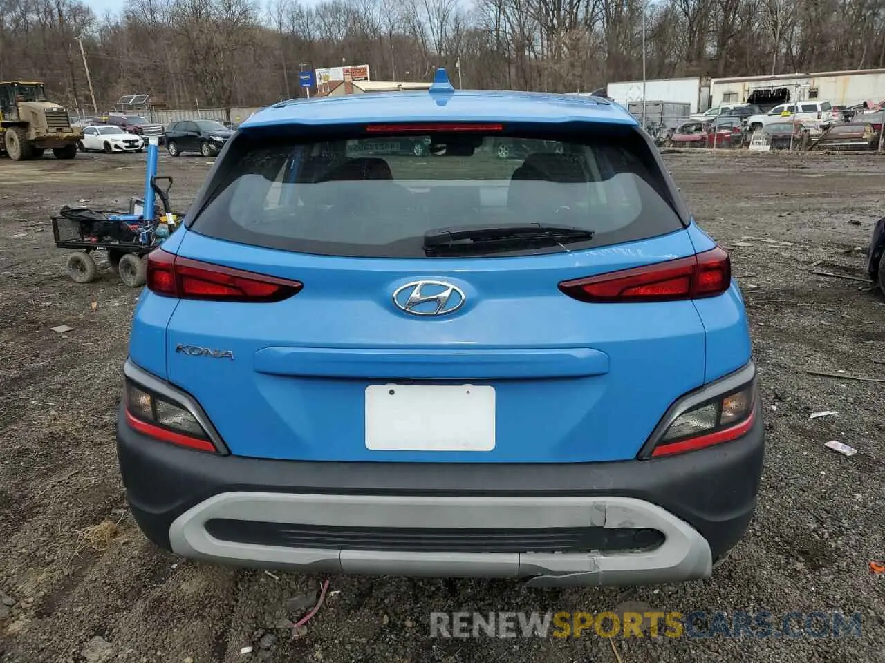 6 fotografías del automóvil dañado KM8K22ABXNU786951 HYUNDAI KONA 2022