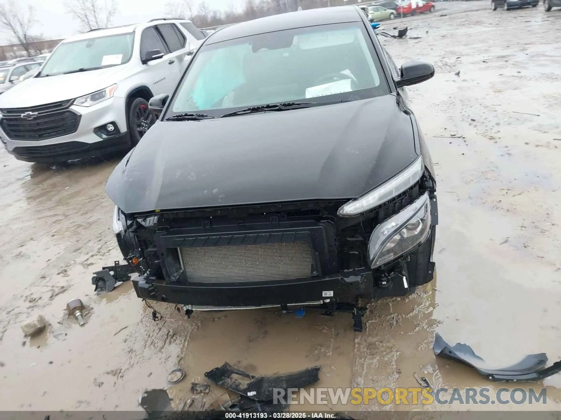 12 fotografías del automóvil dañado KM8K22ABXNU840166 HYUNDAI KONA 2022