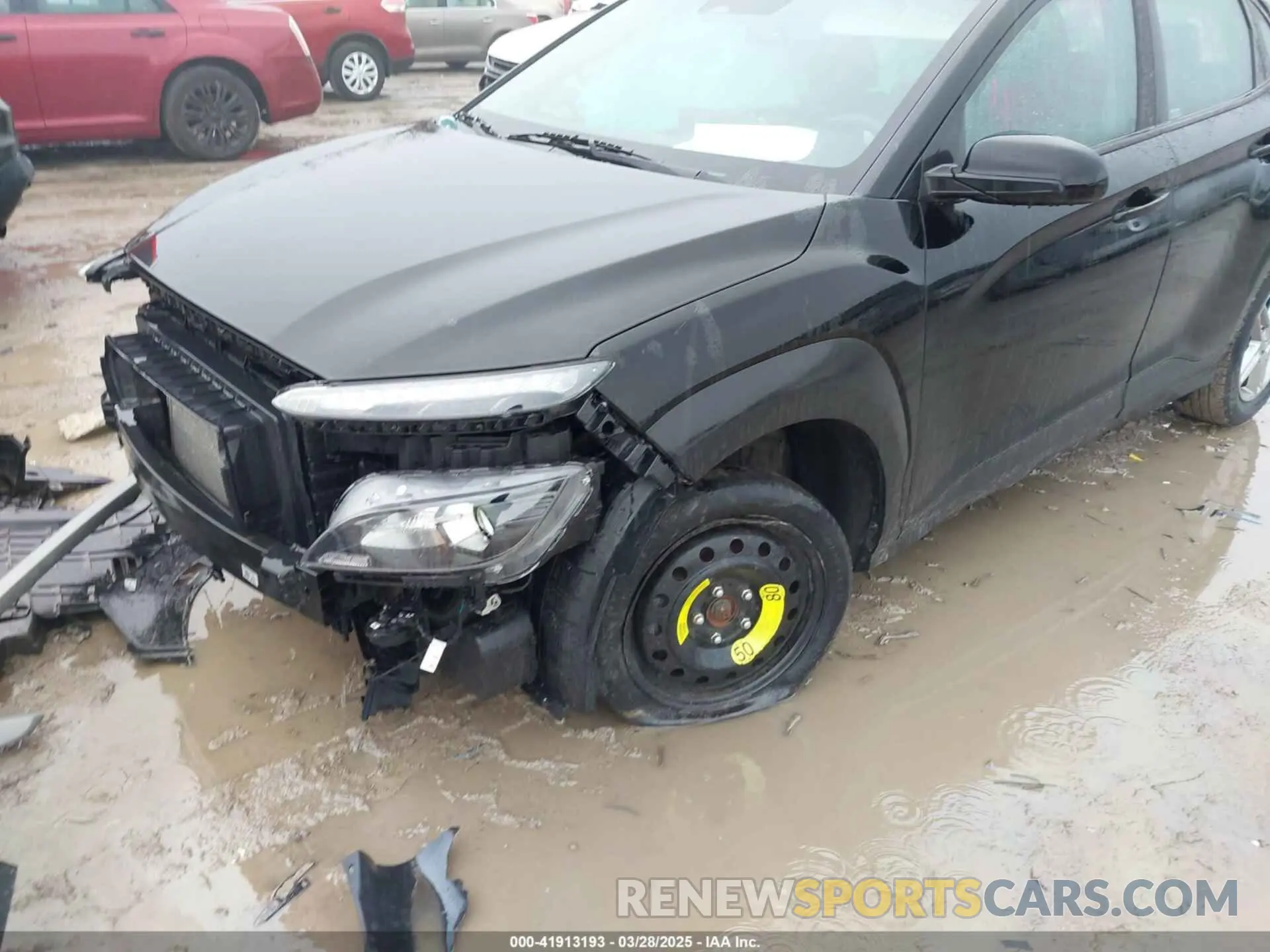 6 fotografías del automóvil dañado KM8K22ABXNU840166 HYUNDAI KONA 2022