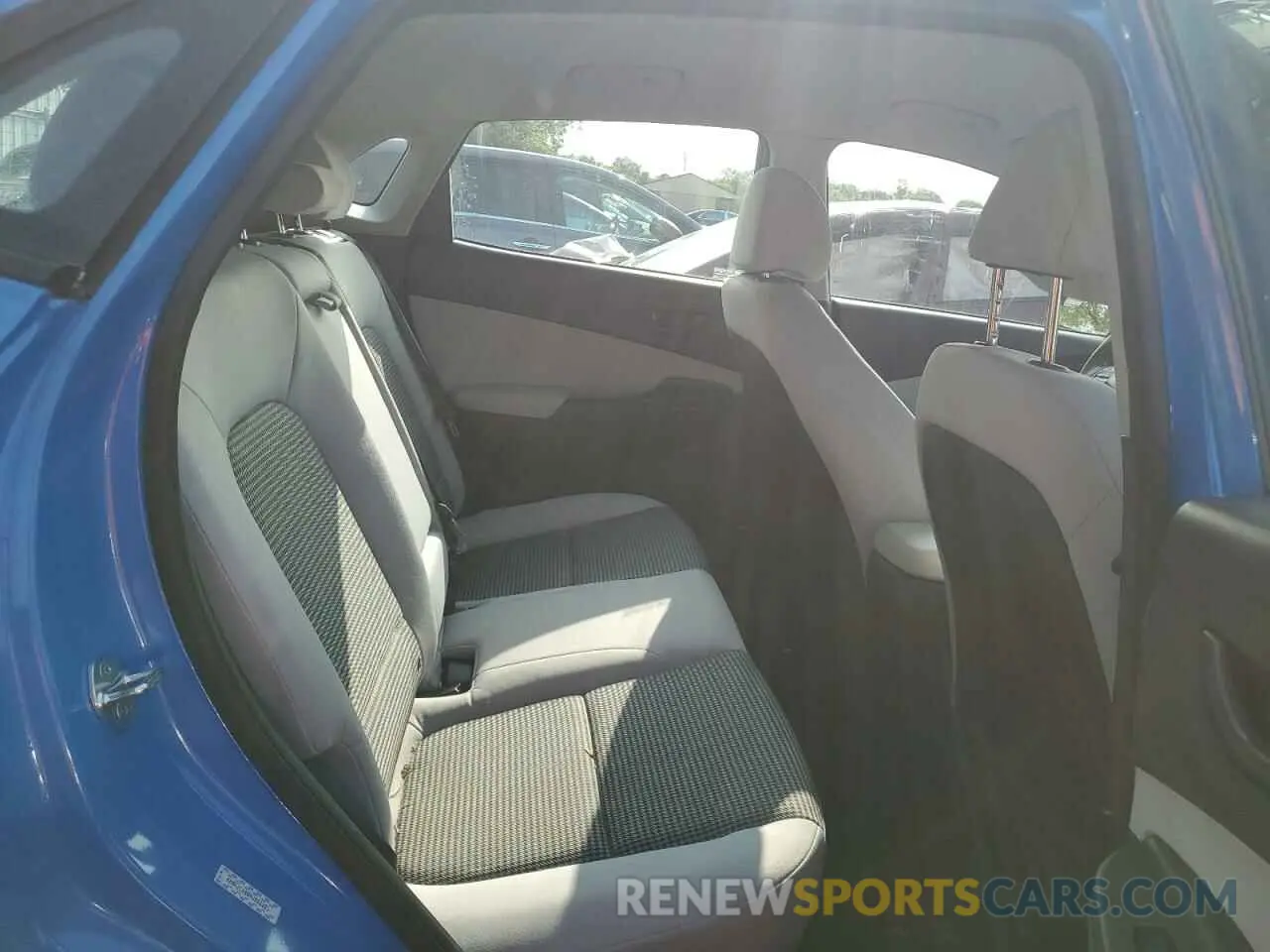 10 fotografías del automóvil dañado KM8K2CAB0NU866281 HYUNDAI KONA 2022