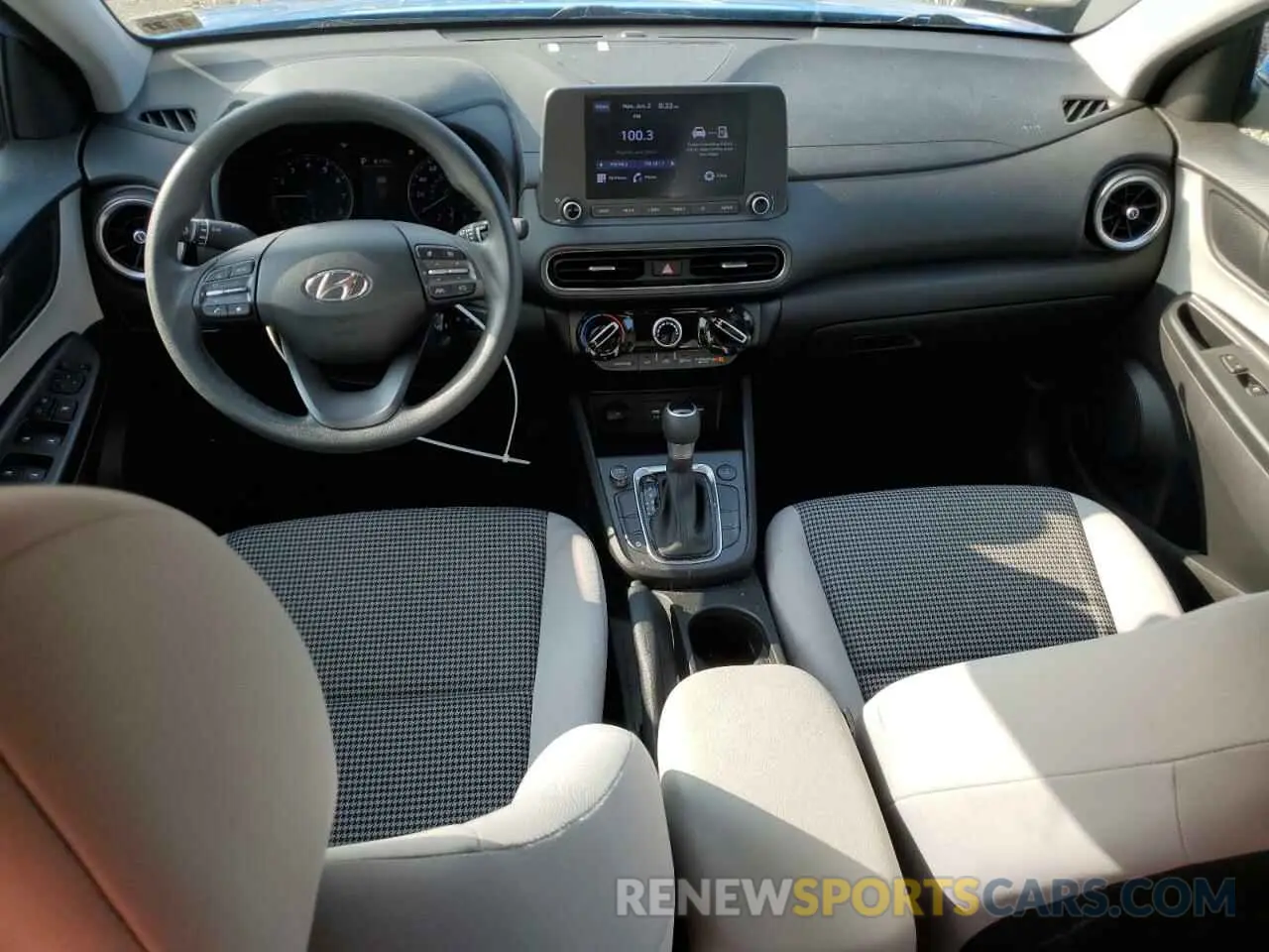 8 fotografías del automóvil dañado KM8K2CAB0NU866281 HYUNDAI KONA 2022
