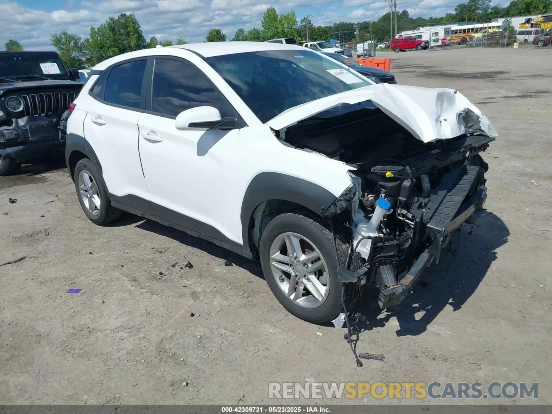 1 fotografías del automóvil dañado KM8K2CAB1NU825562 HYUNDAI KONA 2022
