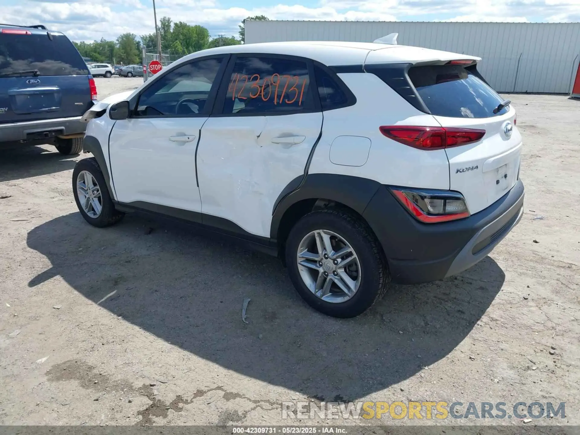 3 fotografías del automóvil dañado KM8K2CAB1NU825562 HYUNDAI KONA 2022