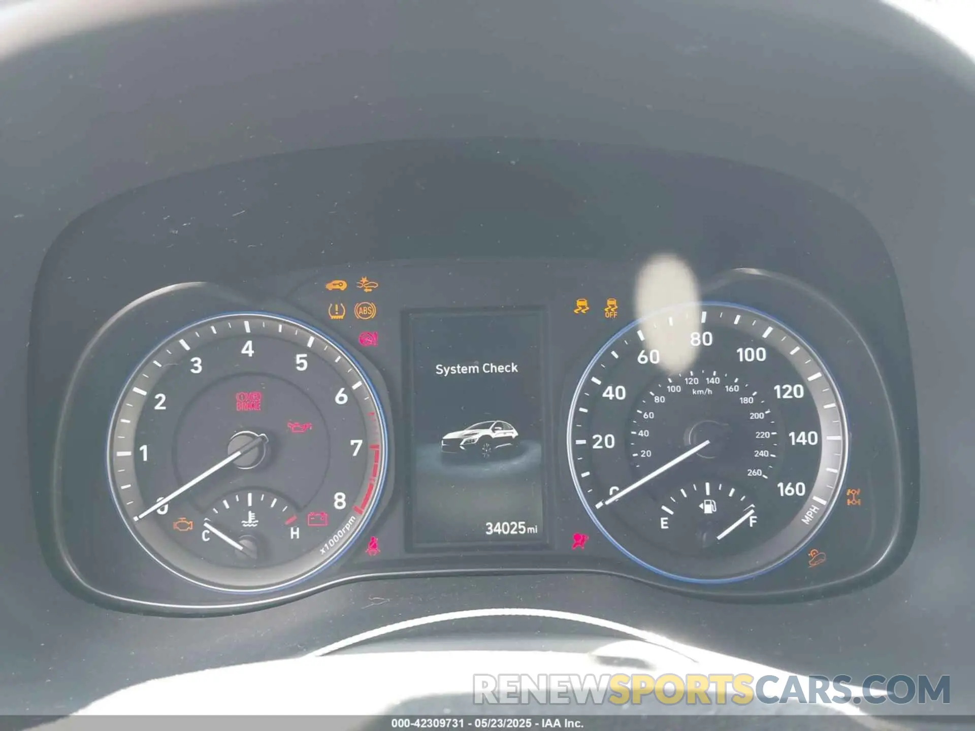 7 fotografías del automóvil dañado KM8K2CAB1NU825562 HYUNDAI KONA 2022